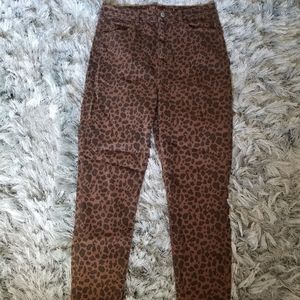 American Eagle Cheetah Print Jeggings